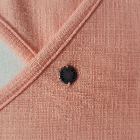 Roxy Good Keepsake Dress Streatch Knit Open Back Midi Size M - Picture 6 of 10